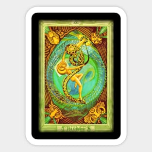 Thoth Tarot - XXI -The Universe. Sticker